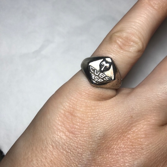 Cub Scouts Wolf Scout Sterling Vintage Ring - Picture 5 of 5
